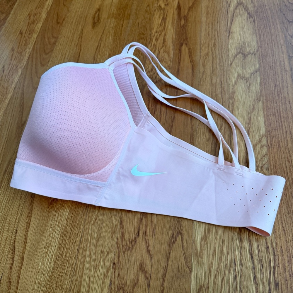 Nike light pink low impact athletic sports bra XL - Picture 3 of 8